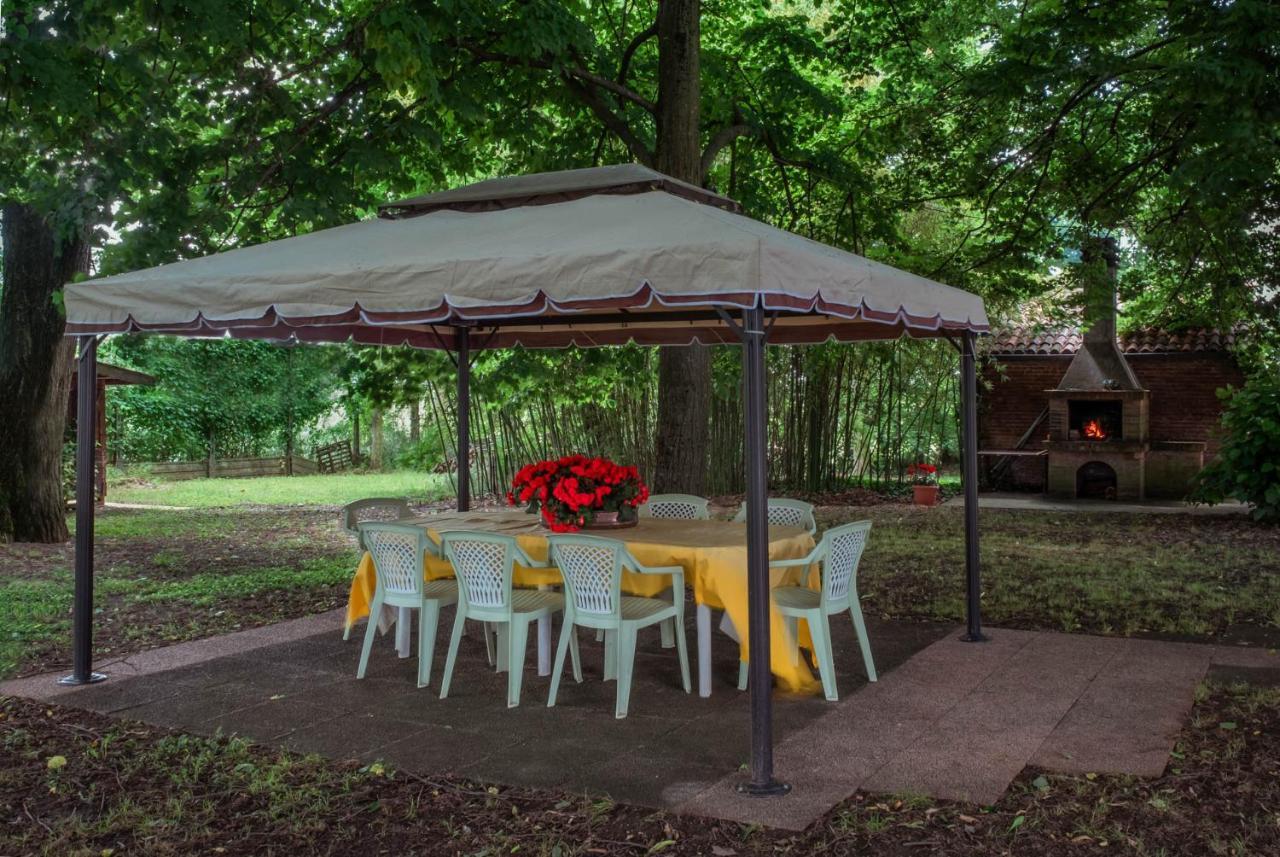 Agriturismo Le 4 Rose Vescovana Bagian luar foto