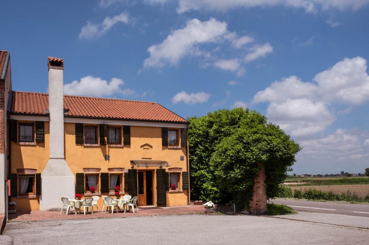 Agriturismo Le 4 Rose Vescovana Bagian luar foto