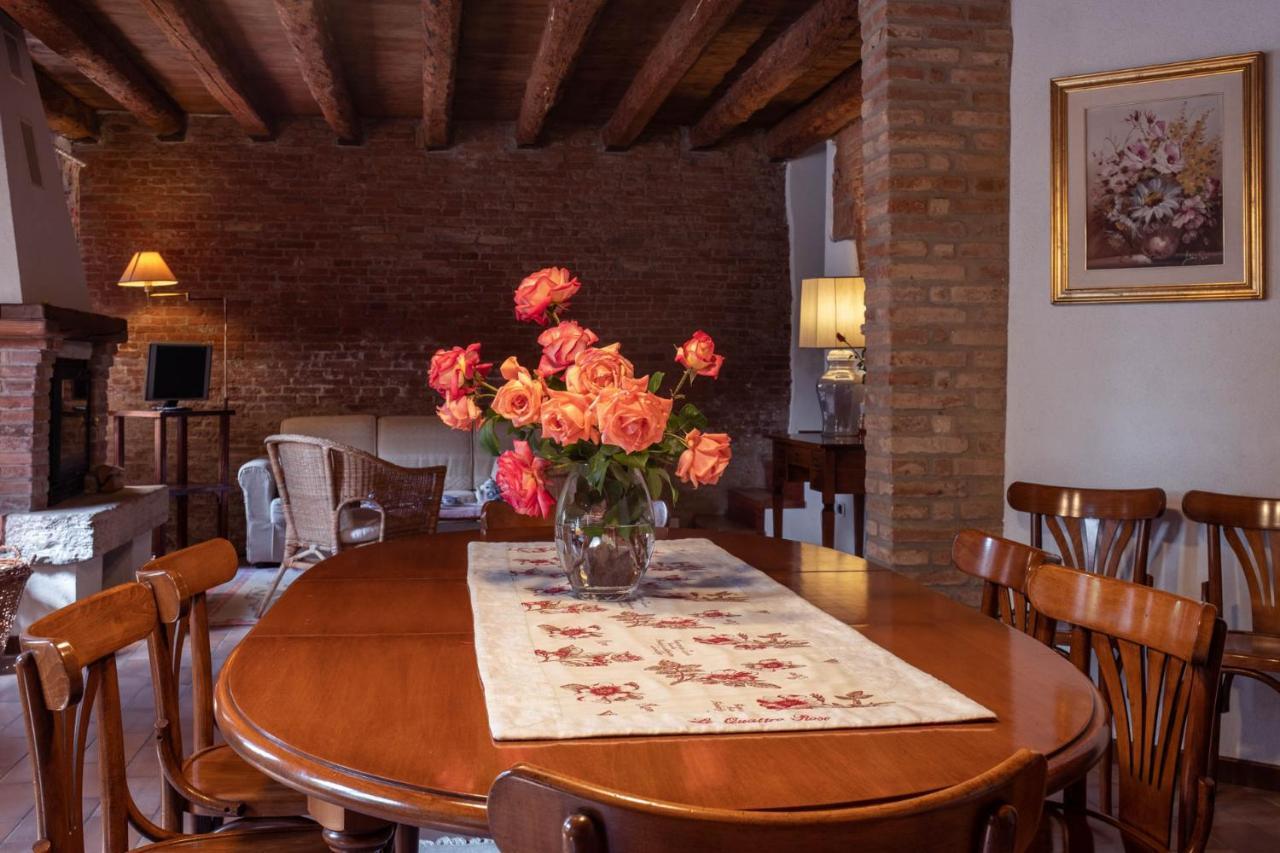 Agriturismo Le 4 Rose Vescovana Bagian luar foto